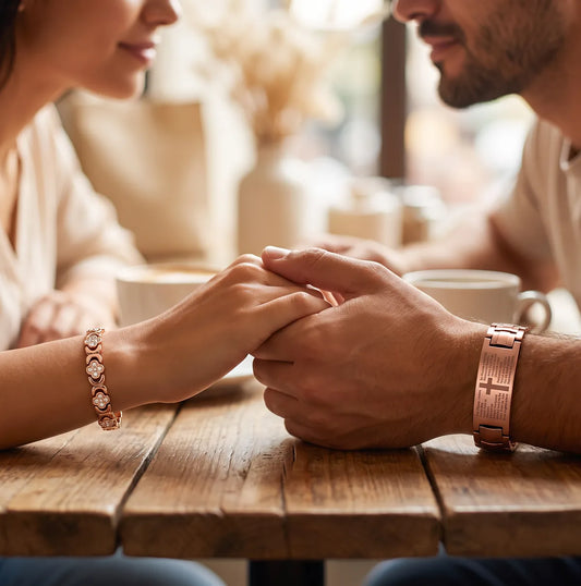 Kit pareja: pulsera Jecanori para ella y Pulsera Cristiana para él